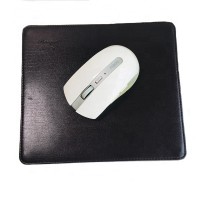 Wholesale Custom Shape OEM PU Leather Mousepad Personalised Free sample Mouse pad Mat With Logo Print